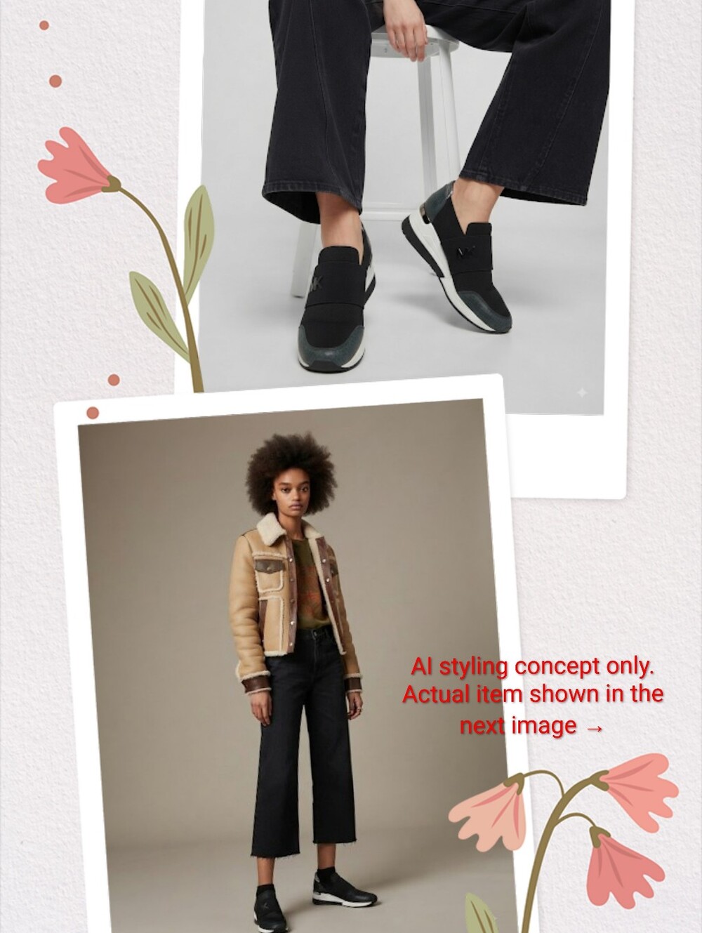 Black Slip-On Canvas Sneakers